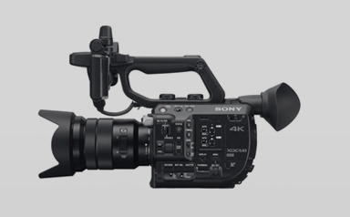 索尼4K 专业数字电影摄影机-青岛摄像器材租赁